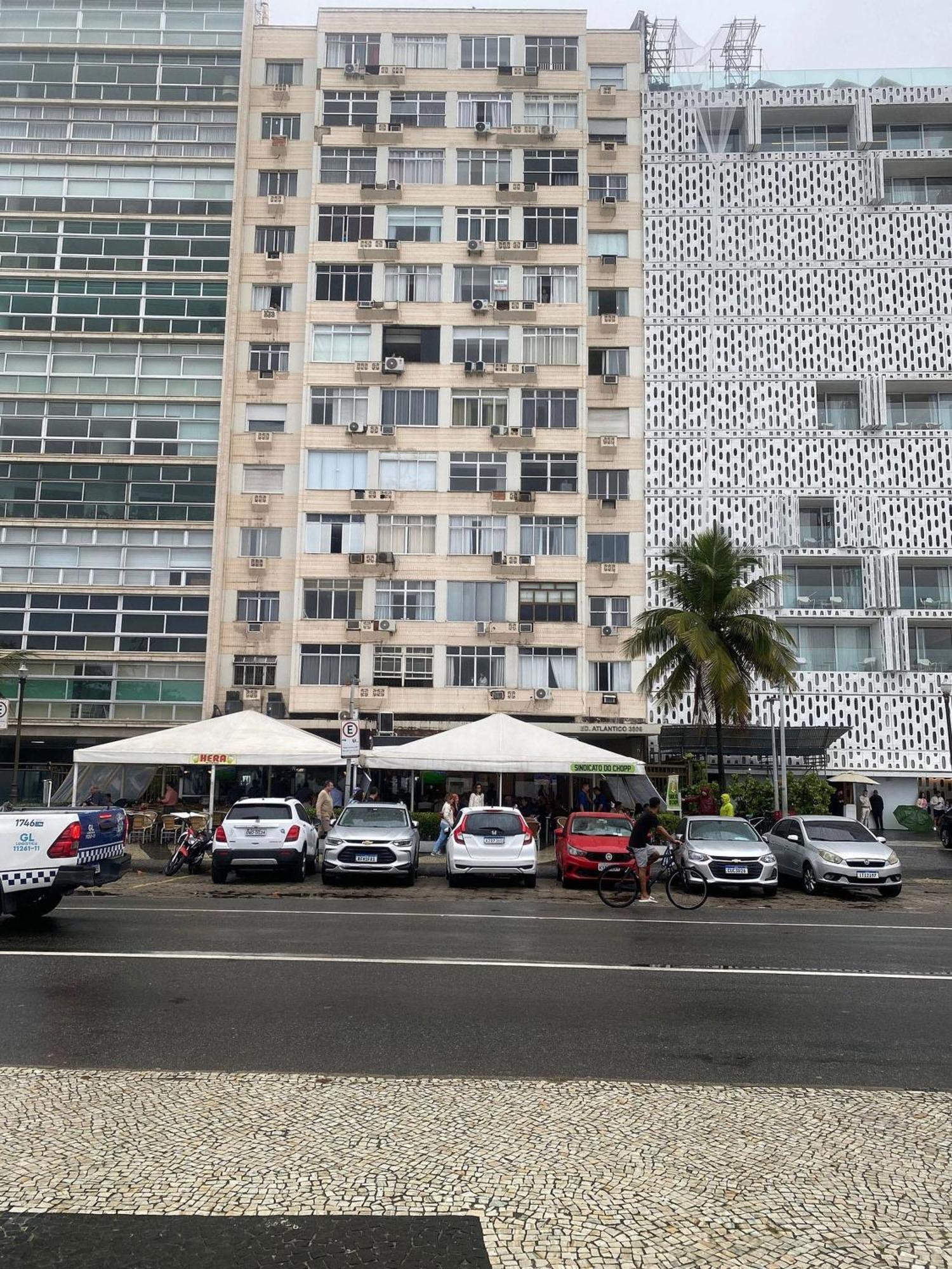 Studio 516 Copacabana Av Atlantica, Posto 6 ريو دي جانيرو المظهر الخارجي الصورة